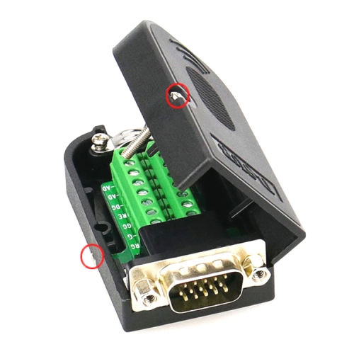 Solderless D-SUB 15Pin Male Female Connector to Terminal Signal Module Breakout Board adapter