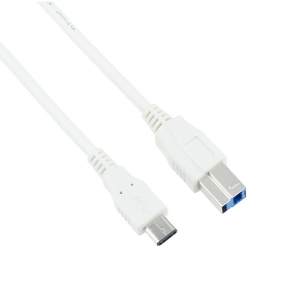 USB3.1 TYPE C male to USB3.0 B male print cable