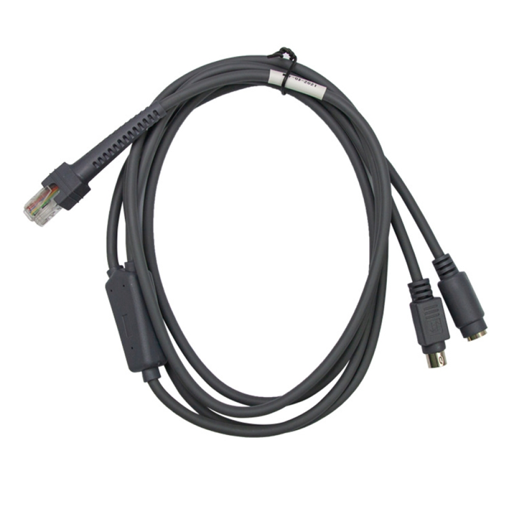 Keyboard PS2 barcode scanner cable for Symbol Moto LS2208 DS2208 LS4208 LS4478 DS9208 DS3578 barcode scanner cable